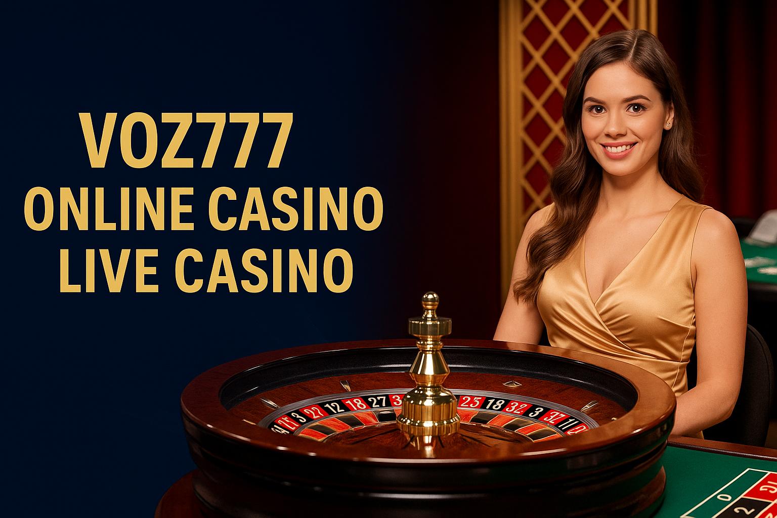 O VOZ777 Live Casino lança promoções regularmente
