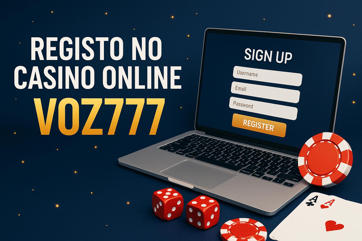 Não Perca tempo, o rRgistro na site VOZ777